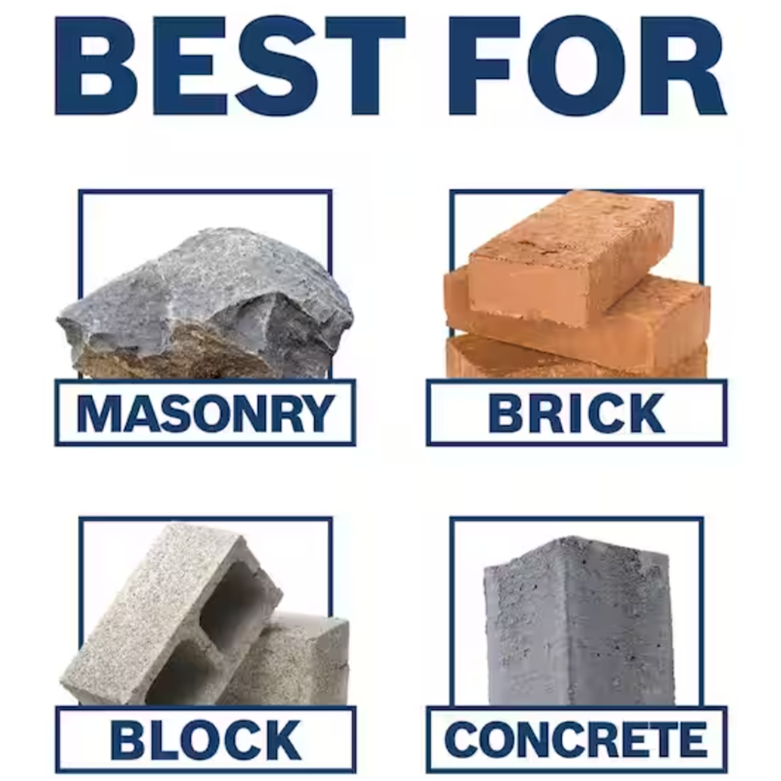 CARBIDE Tipped Rotary Hammer SDS PLUS or MAX Core Bit for Concrete MESA DIAMOND®