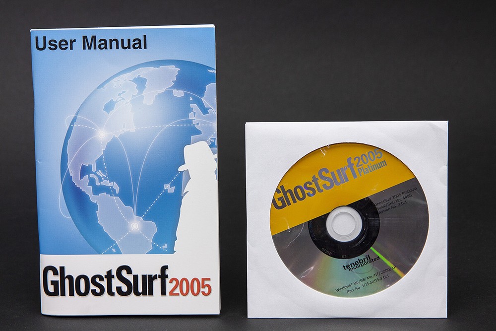 2004 Tenebril GhostSurf 2005 Platinum for Windows 98 & ME