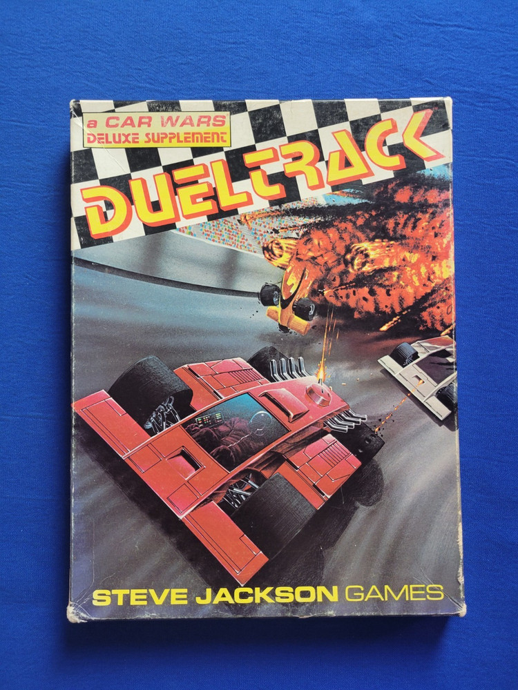 Car Wars Dueltrack Box Set - Steve Jackson Games (Complete)