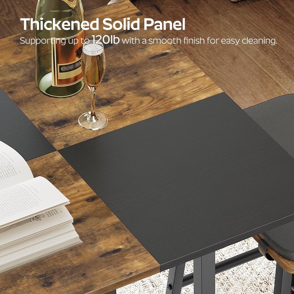 Bar Table, Kitchen Dining Table, Bar Counter Height Table, Pub Color Matching...
