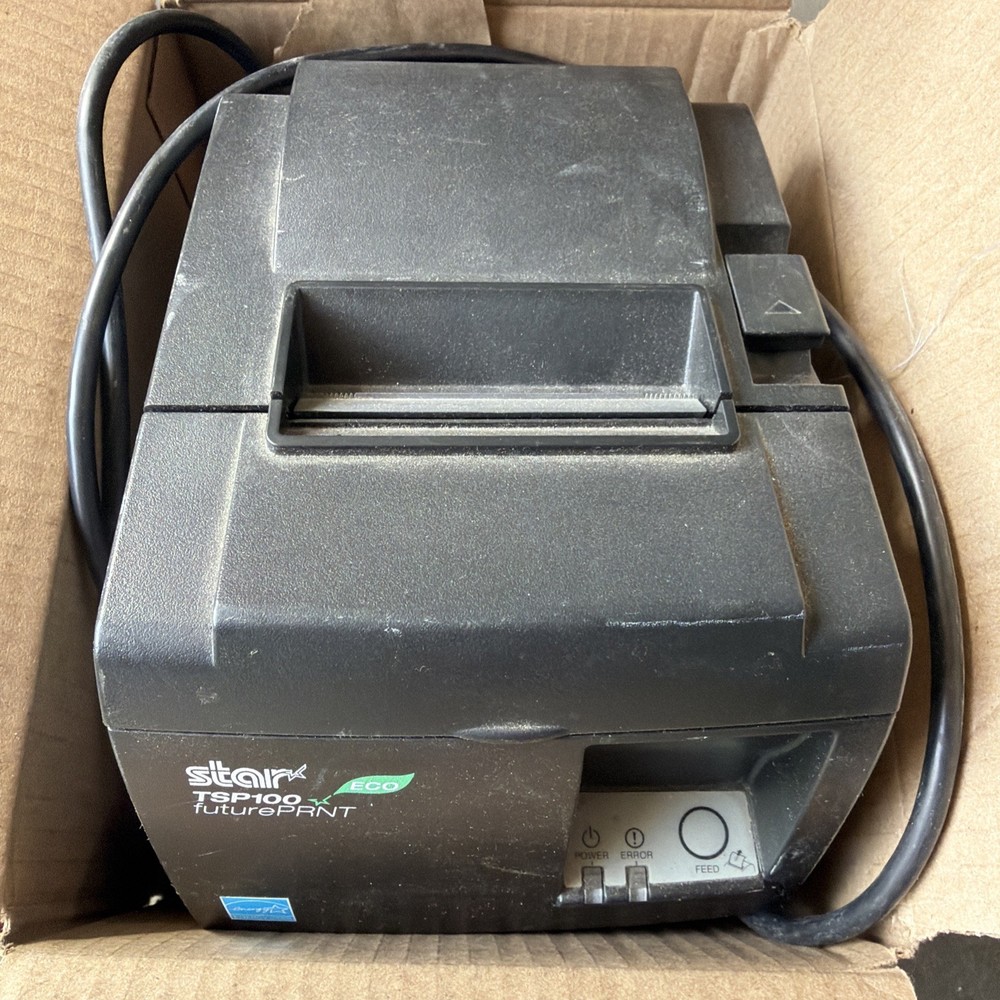 Star Micronics TSP100 futurePRNT ECO Thermal USB POS Printer Auto-Cutter