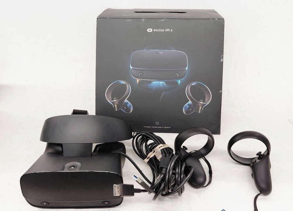 Meta Oculus Rift S VR Set In Box Tested Working