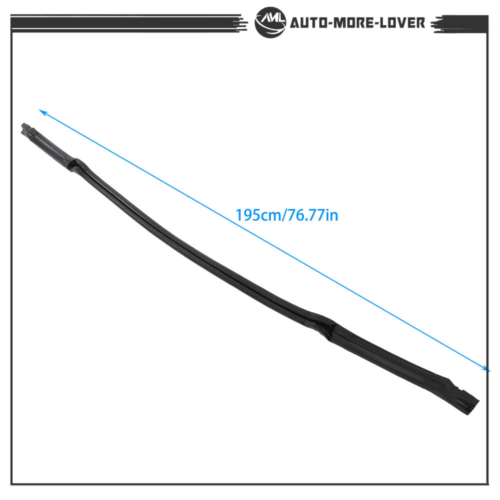 For 97-04 Chevy Corvette Coupe Weatherstrip Seal Gasket Targa Top Rear 10329158