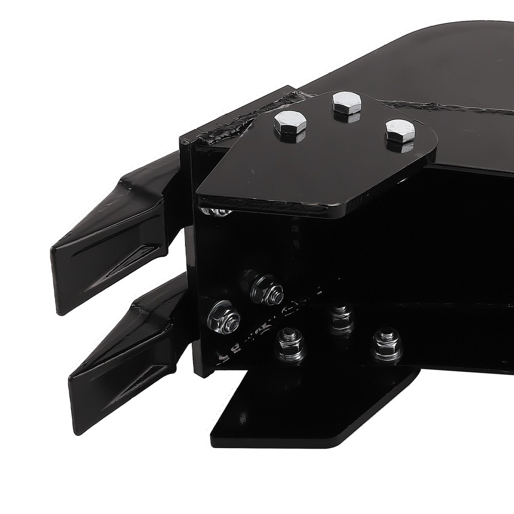 Narrow Bucket Accessory 2-teeth For Typhon Mini-excavators Direct Replacement