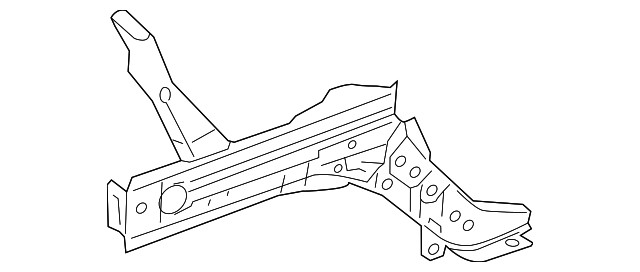 Genuine GM Front Driver Side Wheelhouse Panel Upper Outer Side Rail 19317086