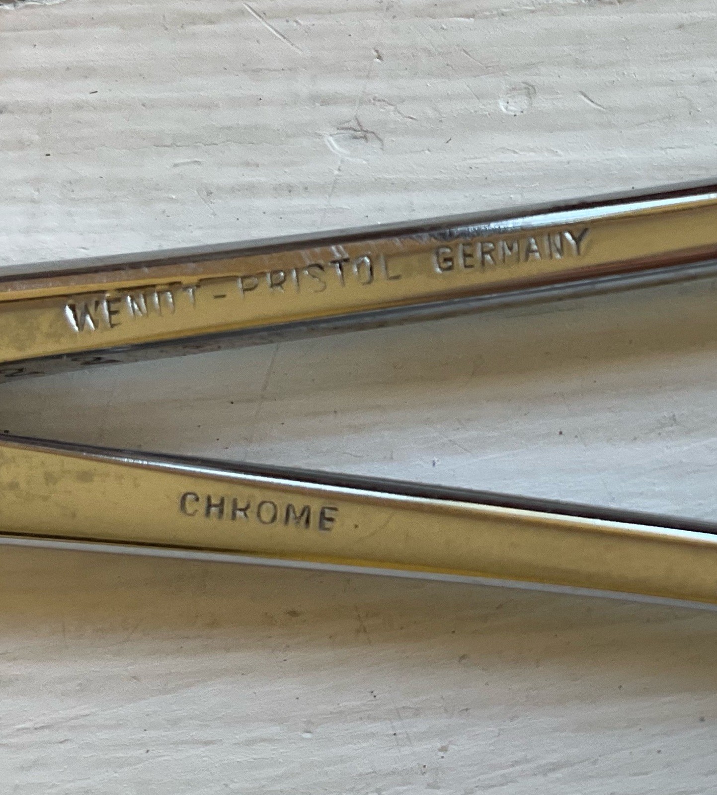 Antique LOT medical Apothecary Surgical Instrument Wendt Bristol GERMAN Chrome