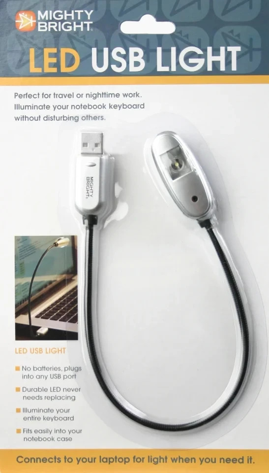 Mighty Bright Single LED USB Computer Light