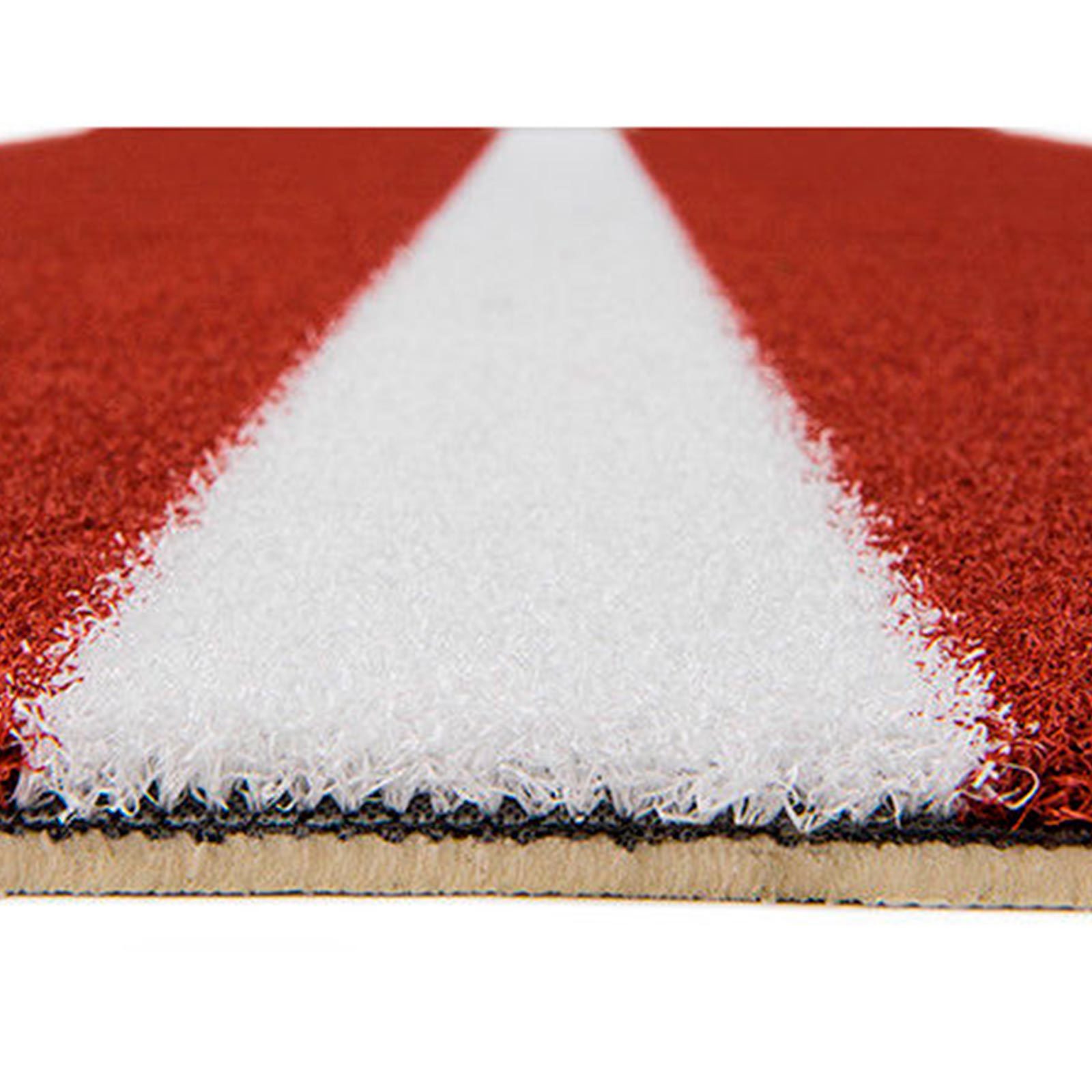 Softball Pitching Practice Aid With Power Line and Pitchers Mound Clay 3' x 10'