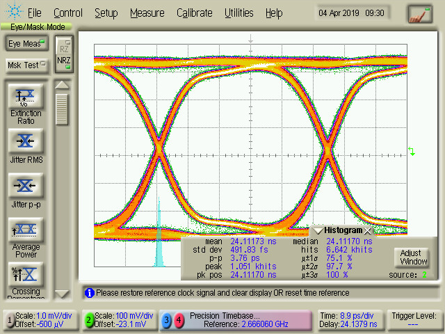 Agilent DCA 86100B Mainframe ONLY