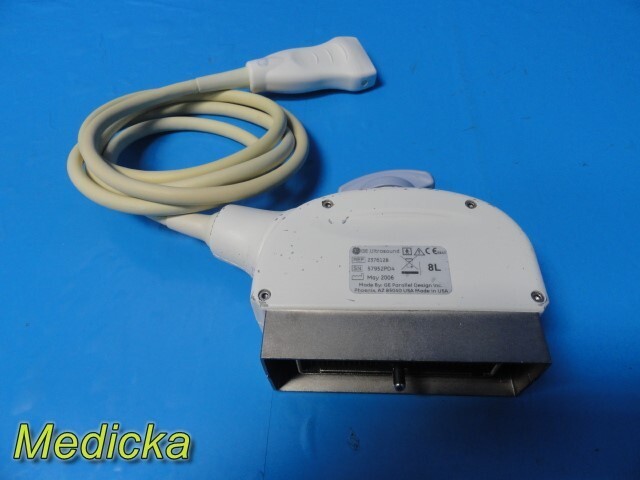 GE 8L Ref 2376128 Linear Array Ultrasound Transducer Probe ~ 36543