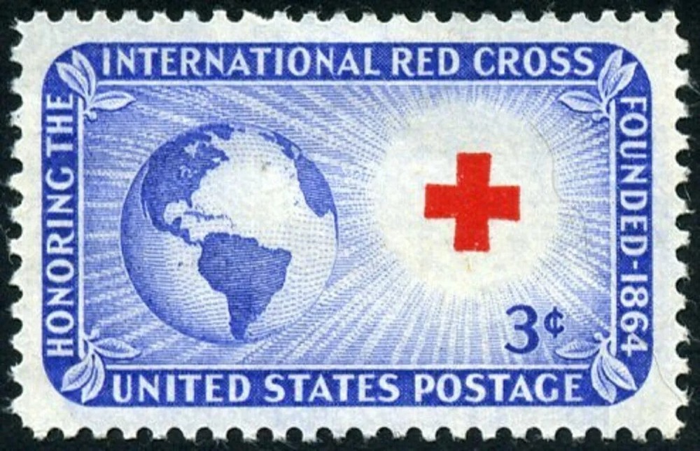 International Red Cross-US Stamp Sheet #1016