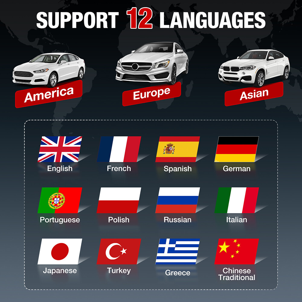 Kingbolen Ediag Bidirectional All System Scanner Car Diagnostic Tool Key Coding