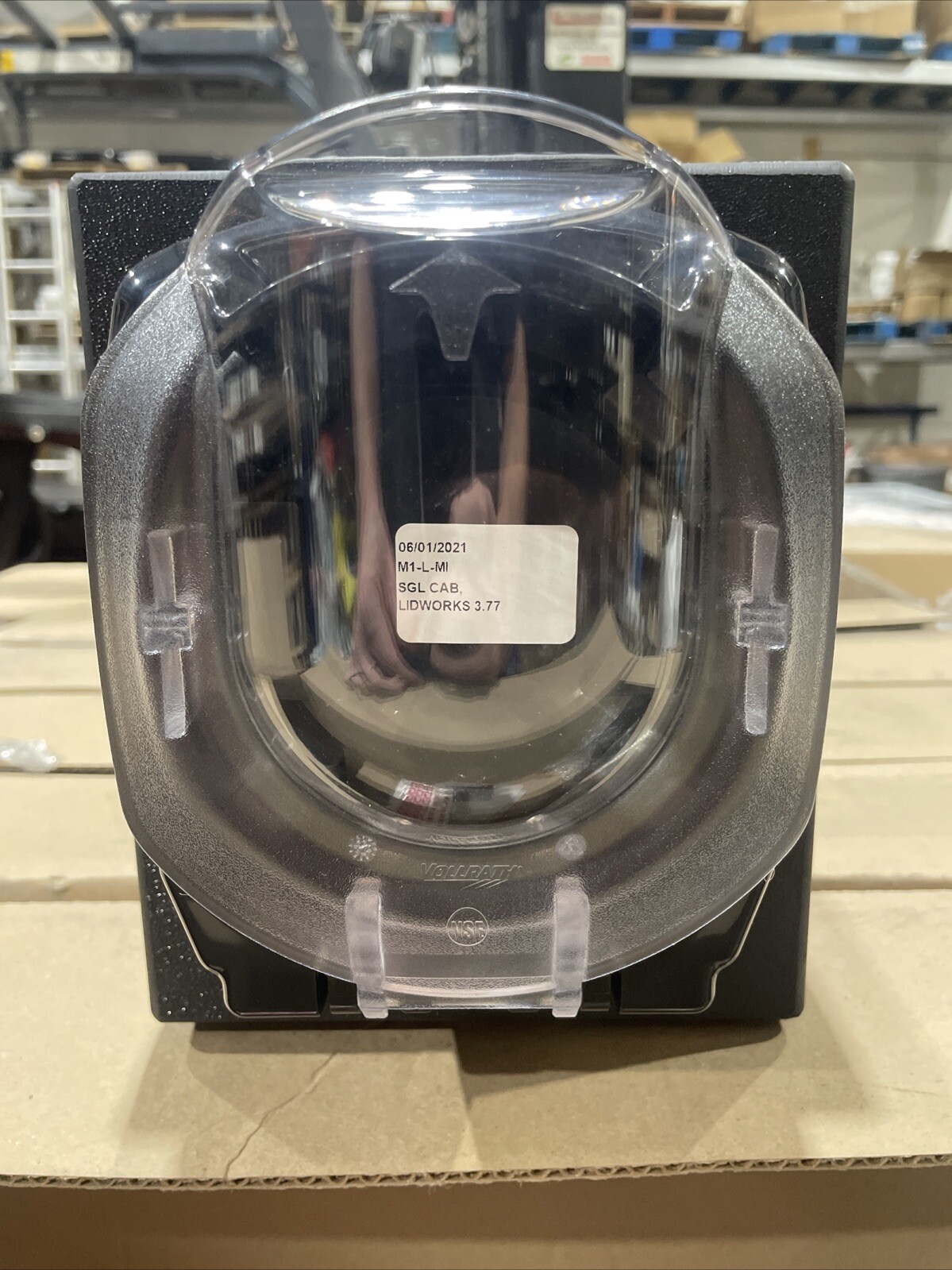 Vollrath M1-L-MD Countertop Lid Dispenser Lidsaver 3 1-Slot NEW IN BOX!