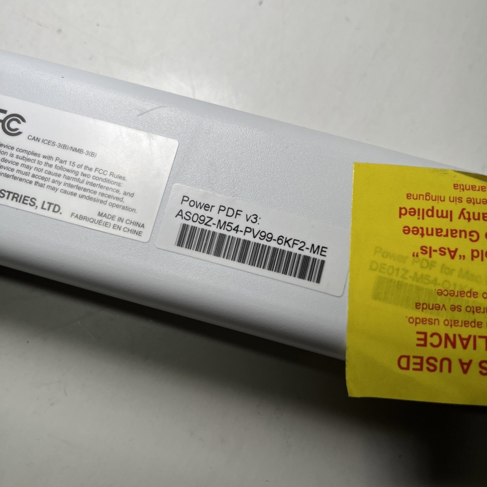 Brother Compact Mobile Document Scanner Model: DS-640 Untested Sell As Is Used