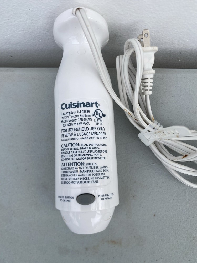 CUISINART Smart Stick Handheld Blender - Model CSB-75(AD) Motor Only Replace
