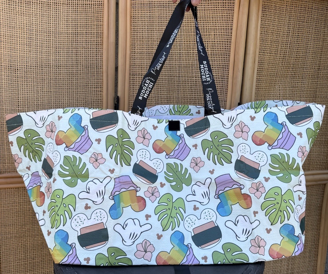 Buddha Mochi Kids Disney Hawaii Shaka Snowcone Musubi Mickey Tote Bag Reusable