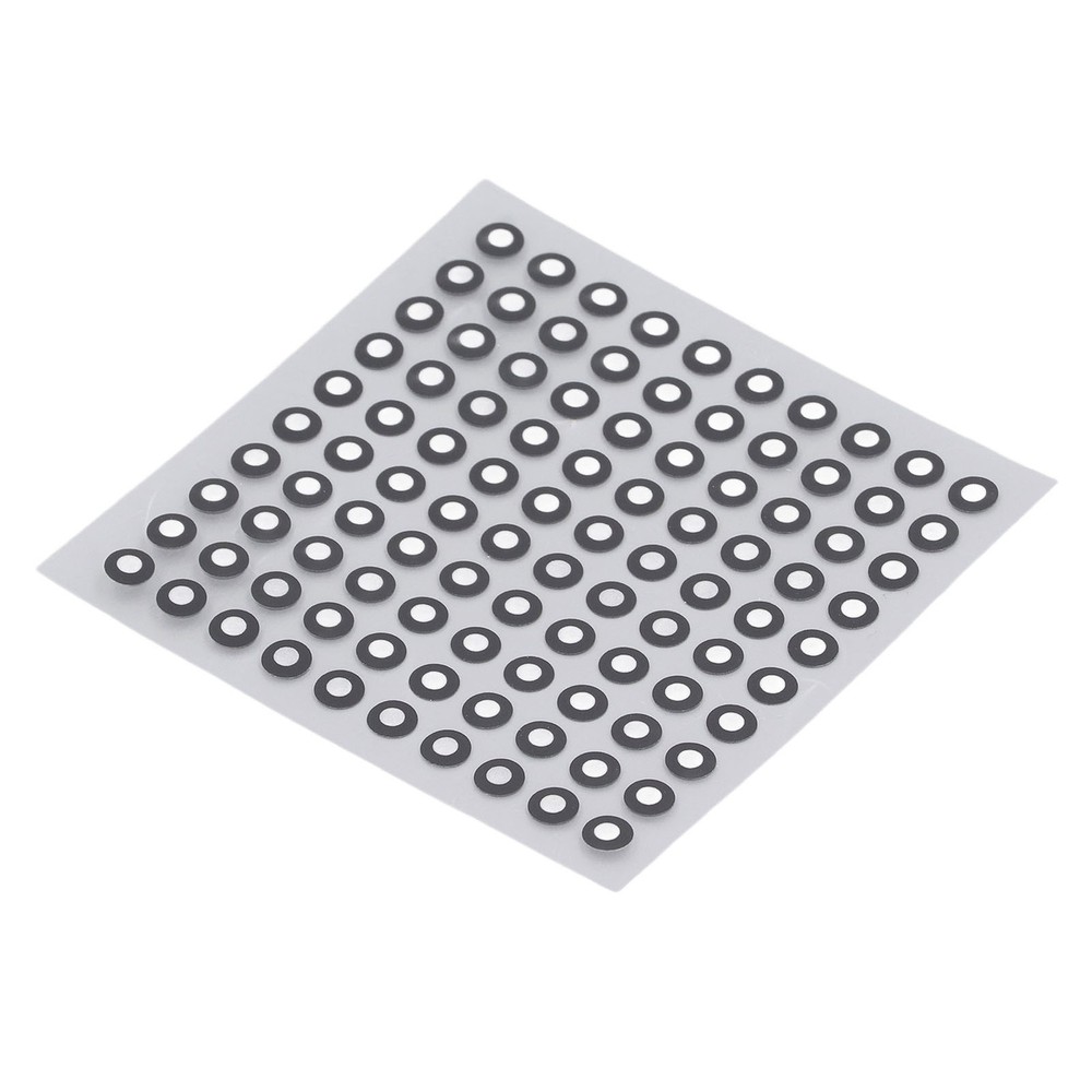 3 Sheets 3D Scanning Reflective Reference Marking Point 3mm ID 6mm OD Accessory