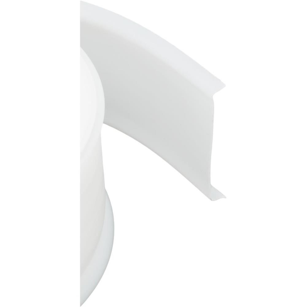 Leaf Spring Liner with Lip, 2 Inch, White