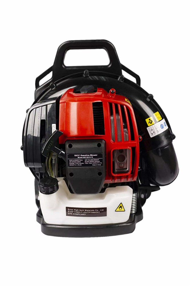 Gasoline Backpack Leaf Blower 52CC 2-Cycle Engine Blower 530 CFM for Garden