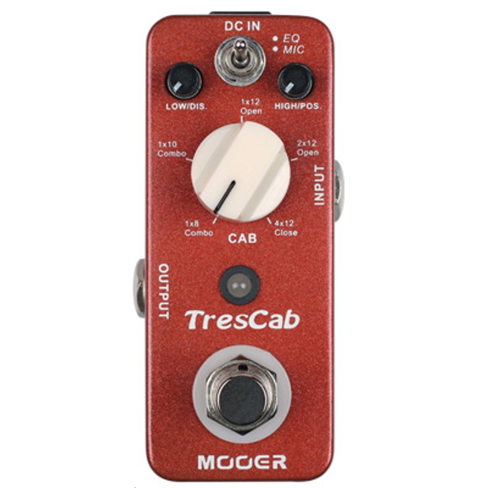 Mooer TresCab Cab Simulated Micro Guitar Effects Pedal