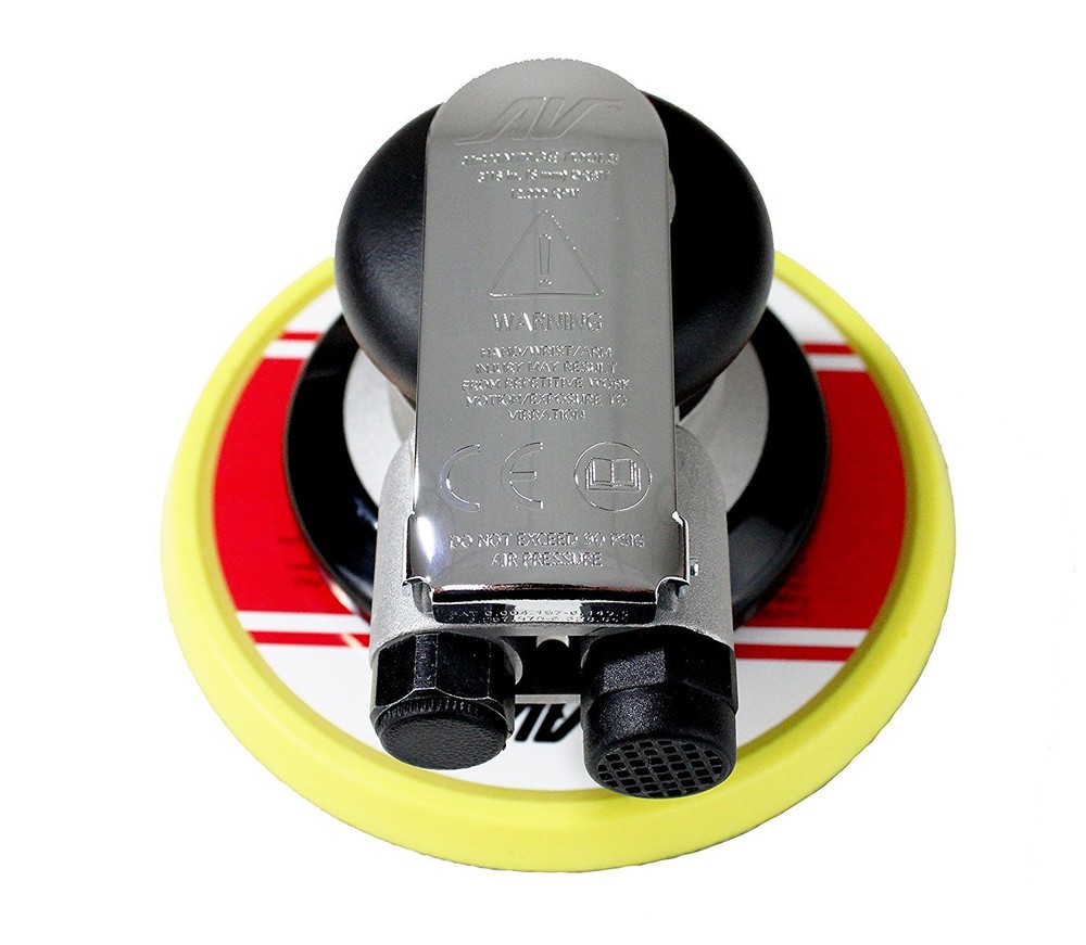 AirVANTAGE 6" Random Orbital Palm Sander with Pad- 3/16" Orbit with Hook & Loop