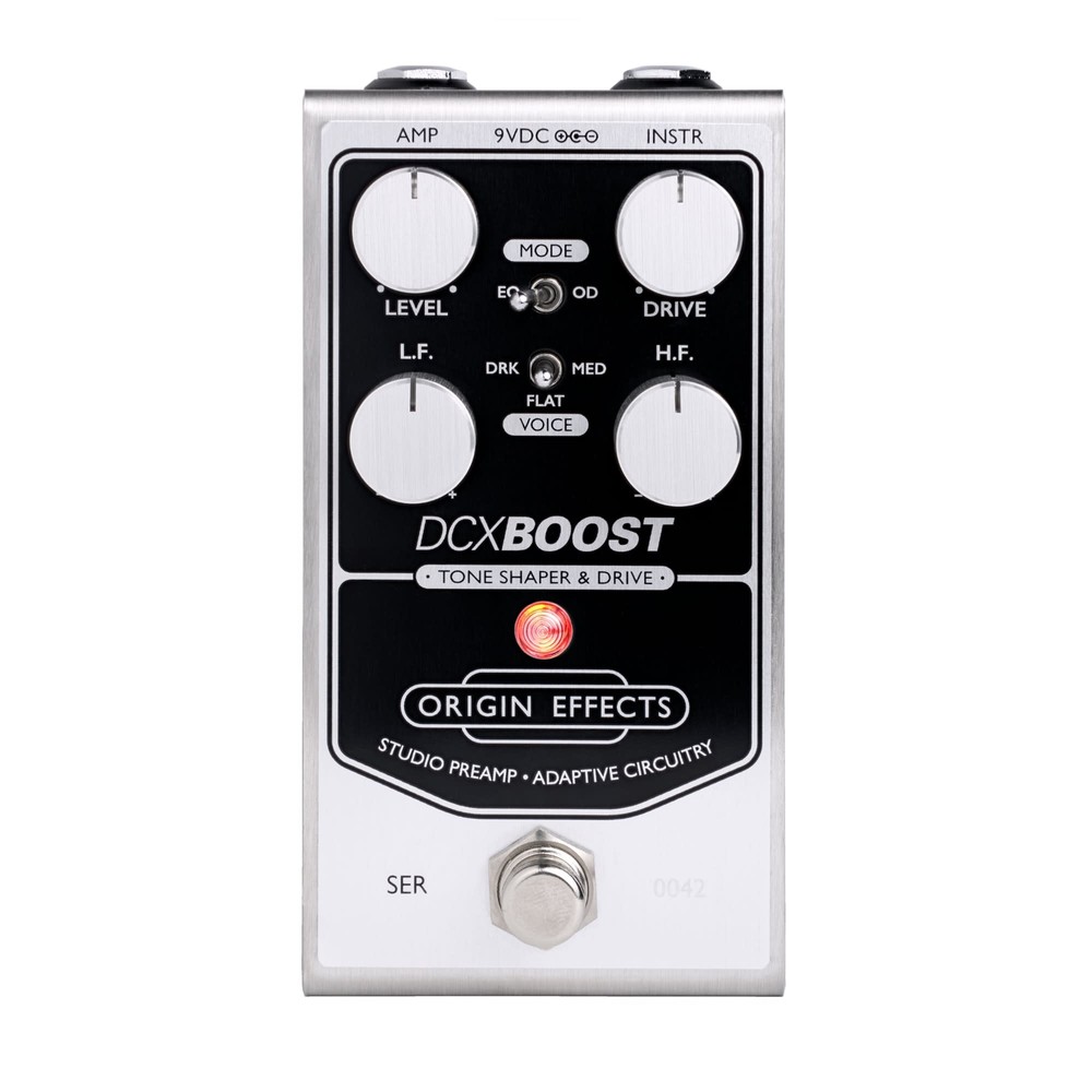 Origin Effects DCX Boost Tone Shaper and Drive Effects Pedal