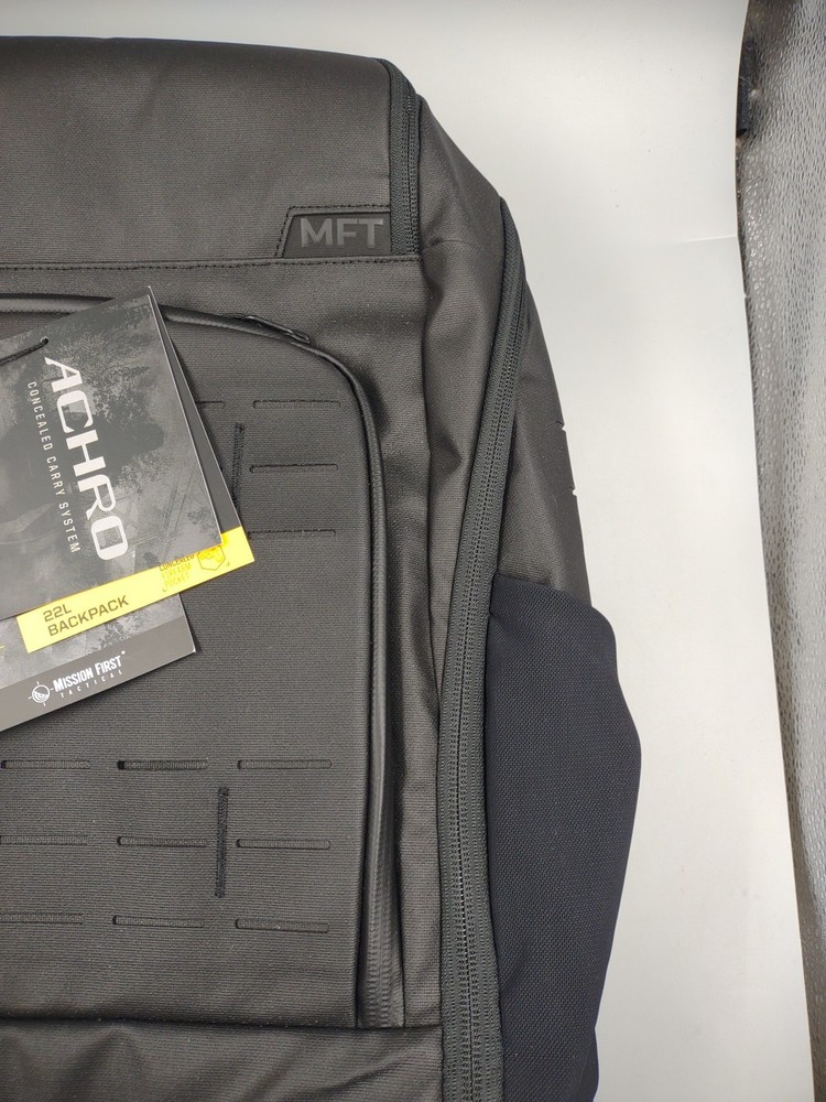 Mission First Tactical Achro 22L Backpack ~ B2-22BP-BL