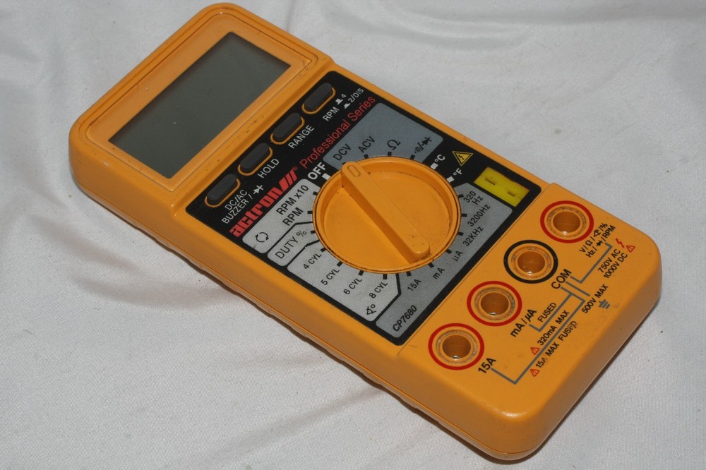 Actron CP7680 digital multimeter engine analyzer