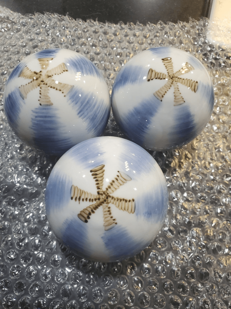 Set of 3 Decorative Balls