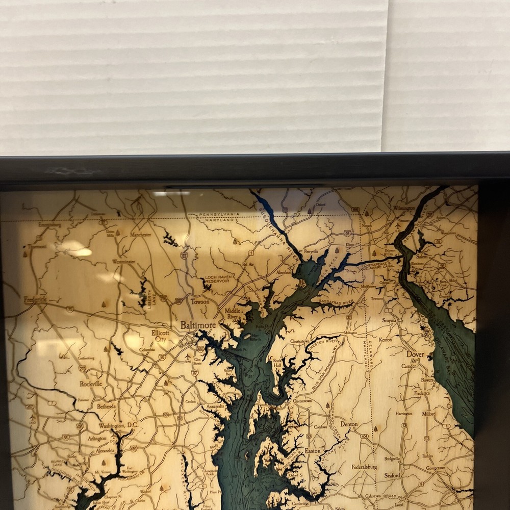 Chesapeake Bay Serving Tray 20" X 13"