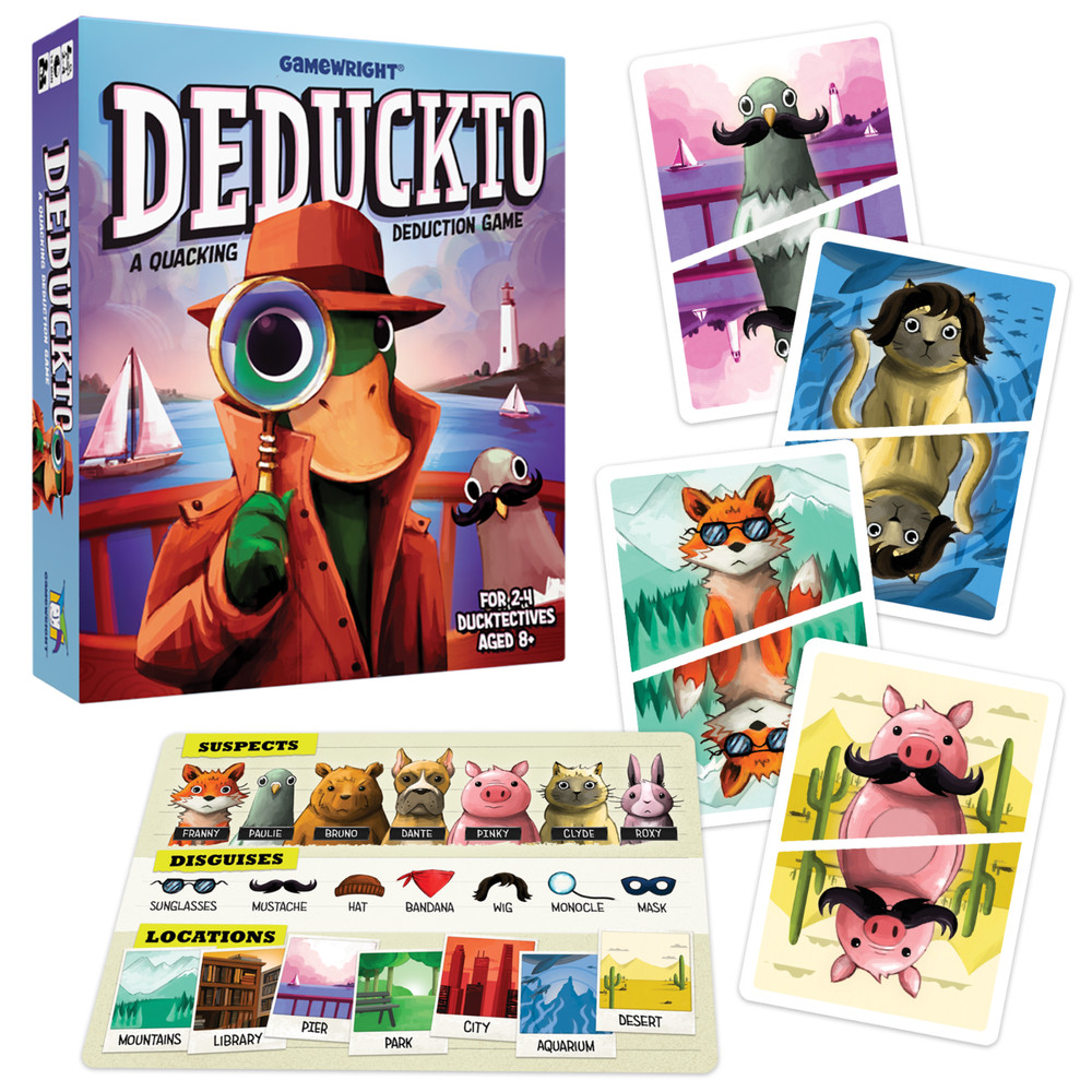 Deduckto - A Quacking Deduction Game - Gamewright
