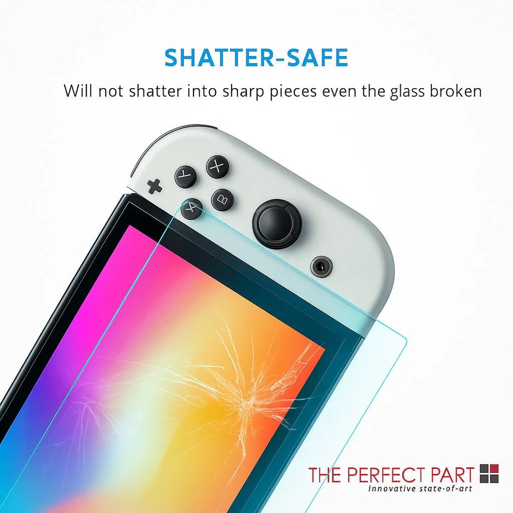2X HD Tempered Glass Screen Protector Guard for Nintendo Switch 2 2025/Oled/Lite