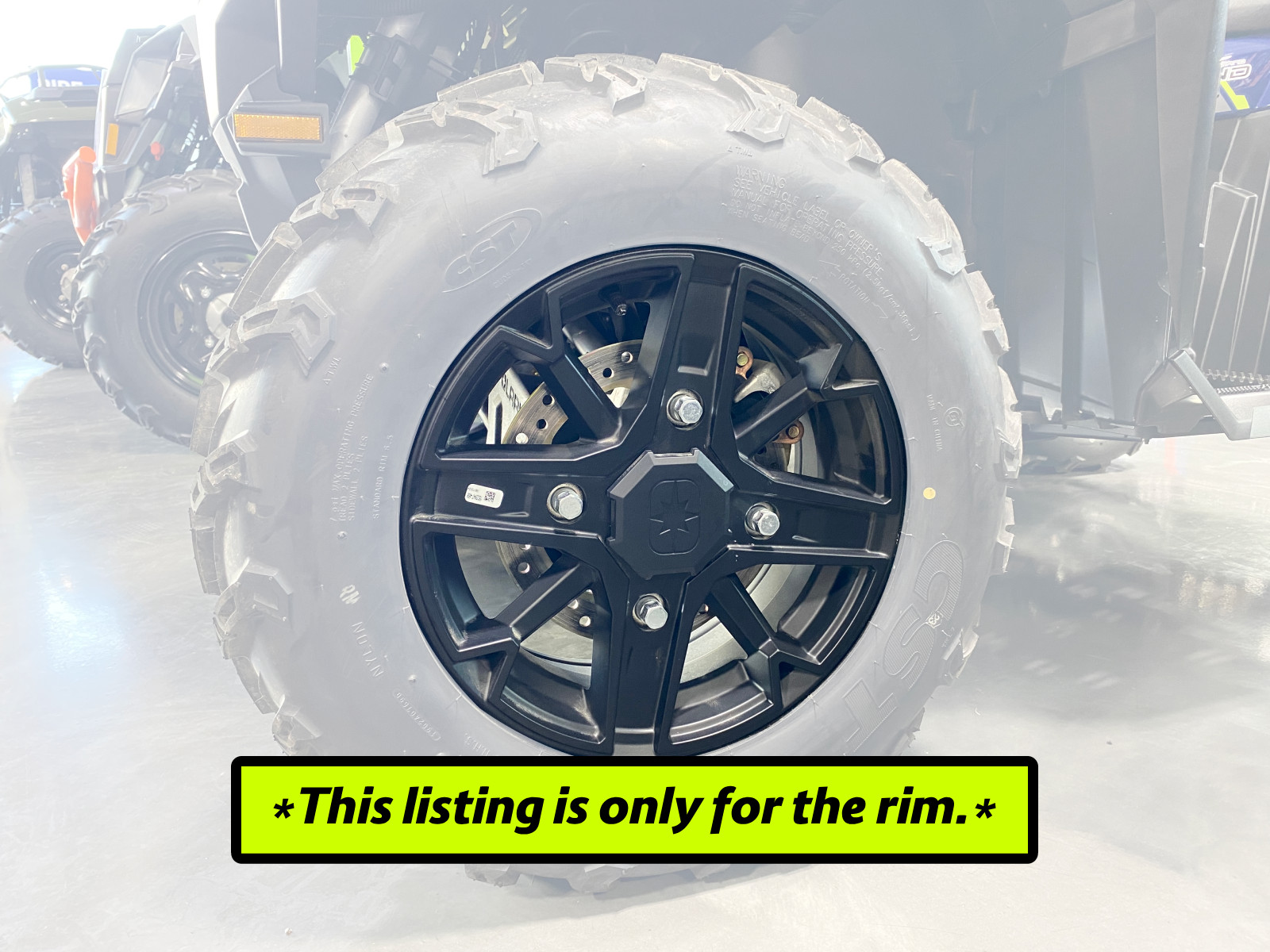 2025-2026 Polaris Sportsman 850 Front 14" Wheel - OEM Polaris Part 1525394-458