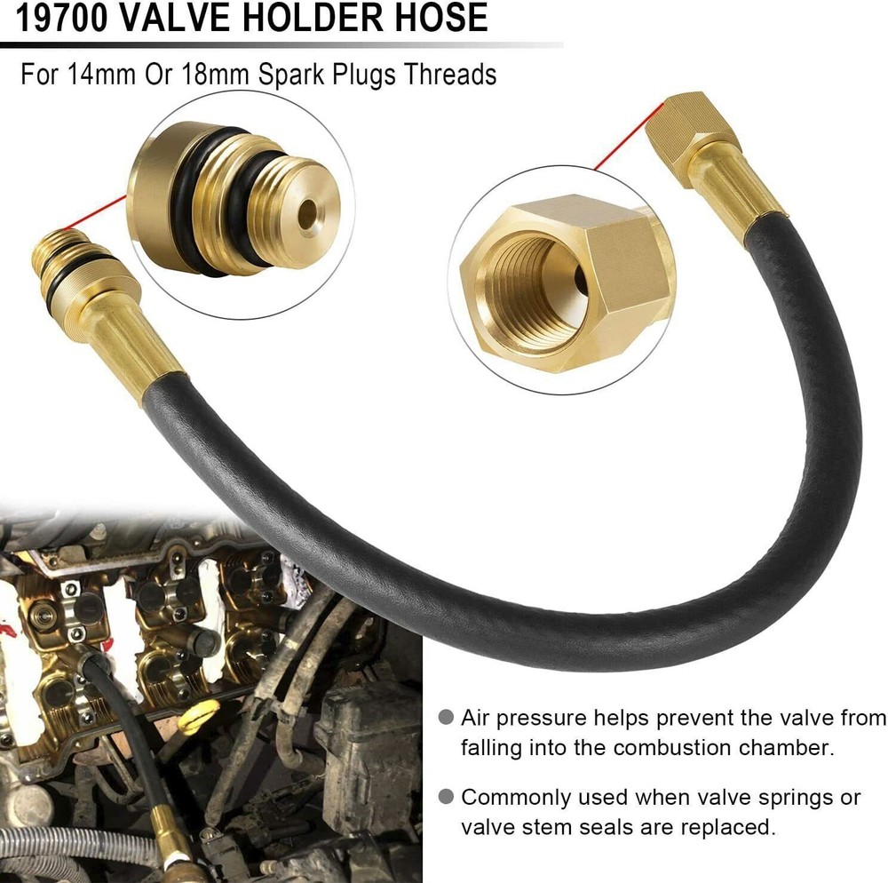 Stud Mount Valve Spring Compressor Tool & Valve Holder & Valve Stem Seal Pliers