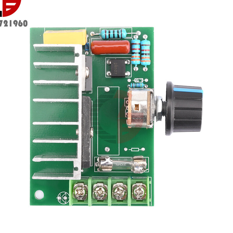 AC-DC 220V PWM Voltage Regulator Brush Motor Speed Controller Max 20A Switch