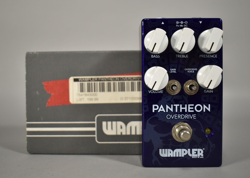 Wampler Pantheon Overdrive Effects Pedal