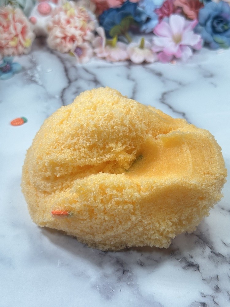 Bunny Carrot Pound Cake Icee Cloud Slime –Easter Edition- ASMR