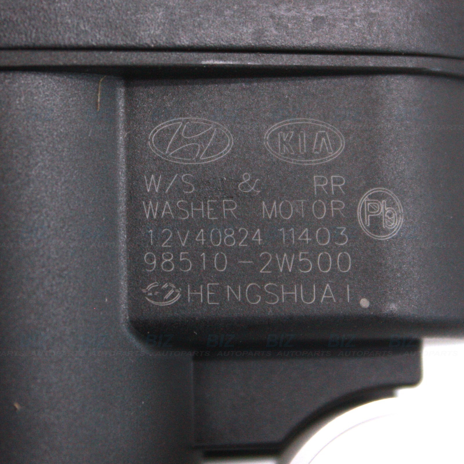 Genuine Washer Pump for 2013-2025 Genesis Hyundai Kia Various Models 98510-2W500