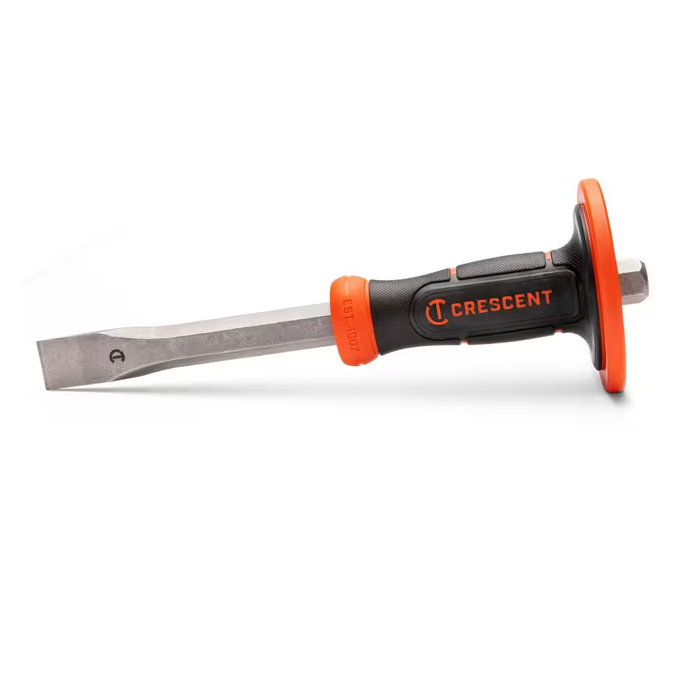 1 In. X 12 In. Cold Chisel with Handguard