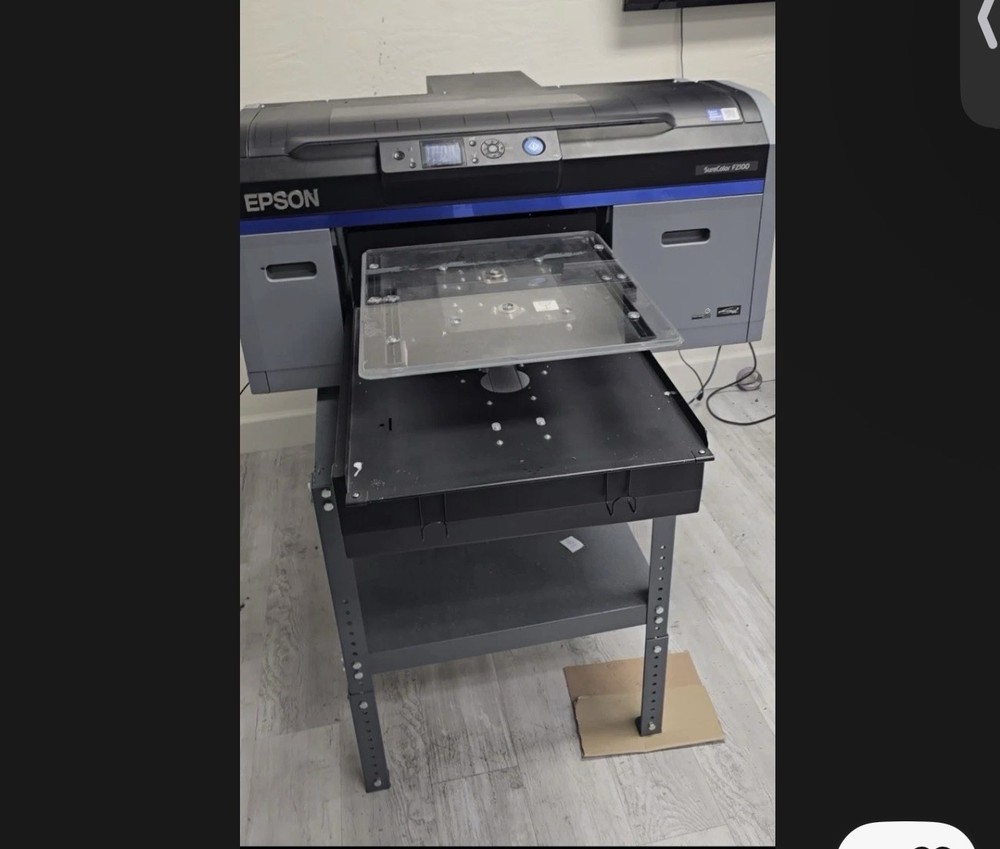 F2100 Printer DTG Pre-owned/Needs Headprint