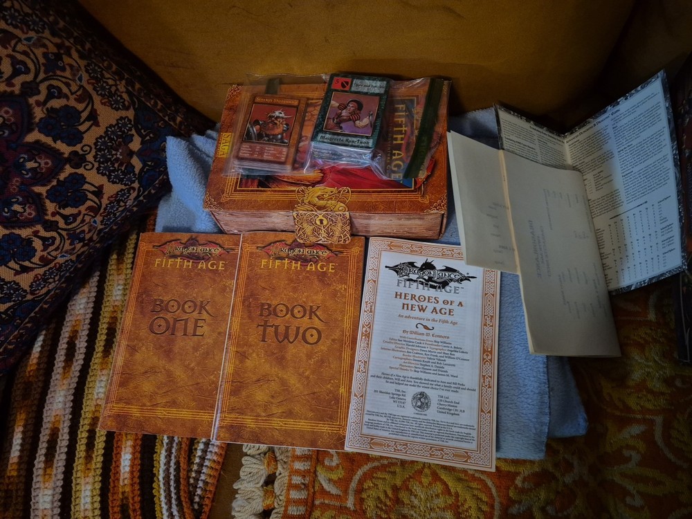 DragonLance Fifth Age Box Set 1998 AD&D TSR — Complete