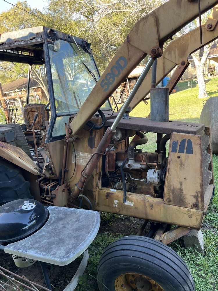 Case 580D Backhoe Loader Heavy Equipment Construction Machinery Loader Tractor