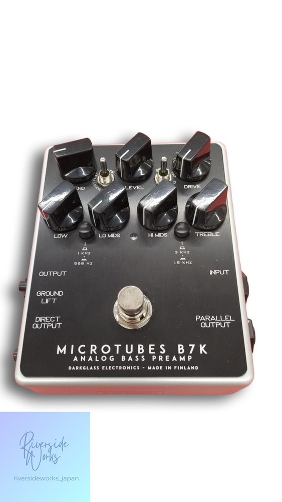 DARKGLASS ELECTRONICS Microtubes B7K Bass Effects Pedal JP