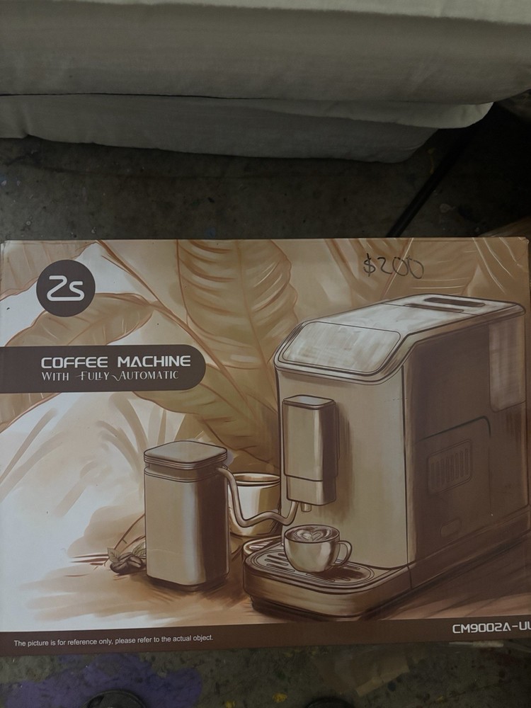 ZS Fully Automatic Espresso Machine CM9002A-U Silver Drip Tray