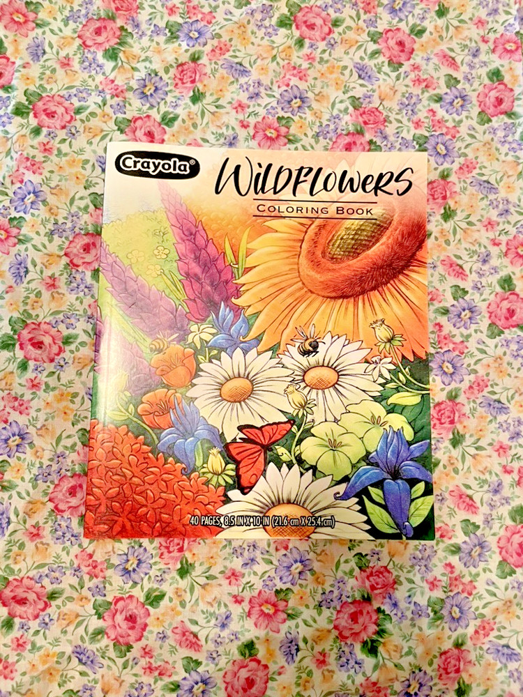 Crayola Wildflowers Coloring Book