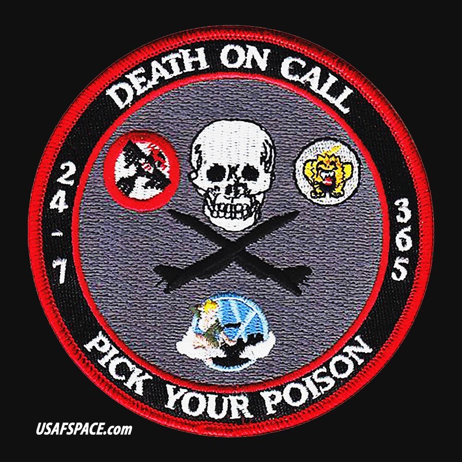 USAF B-1B Lancer STEALTH-DEATH ON CALL-AFGSC-DYESS AFB, TX-ORIGINAL VEL PATCH