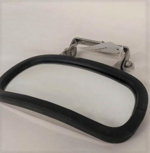 Rectangular Convex Mirror w/ Hardware - P/N  PRU MX409SSH