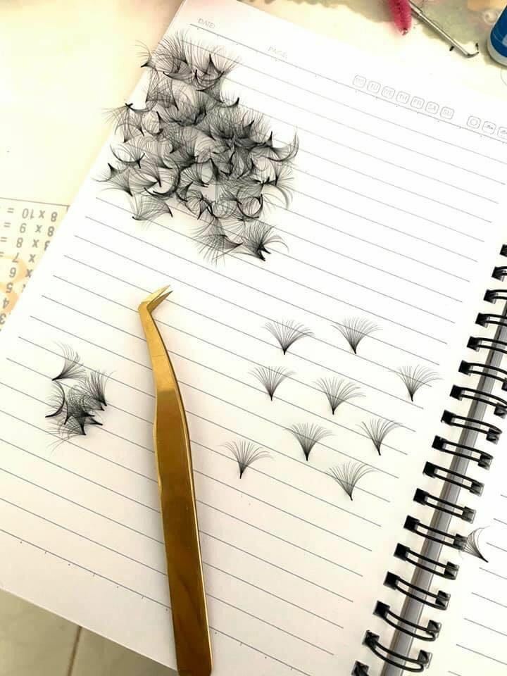 Handmade Eyelash Extensions 5D/ C,D Curl