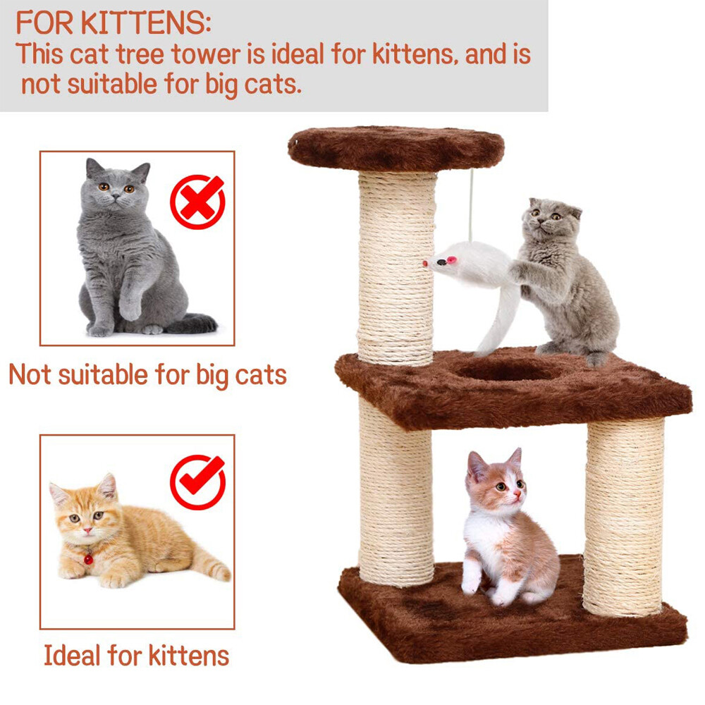 Cat Tree Cat Tower Scratching Posts Cat Condo Activity Centre Climbing Frame