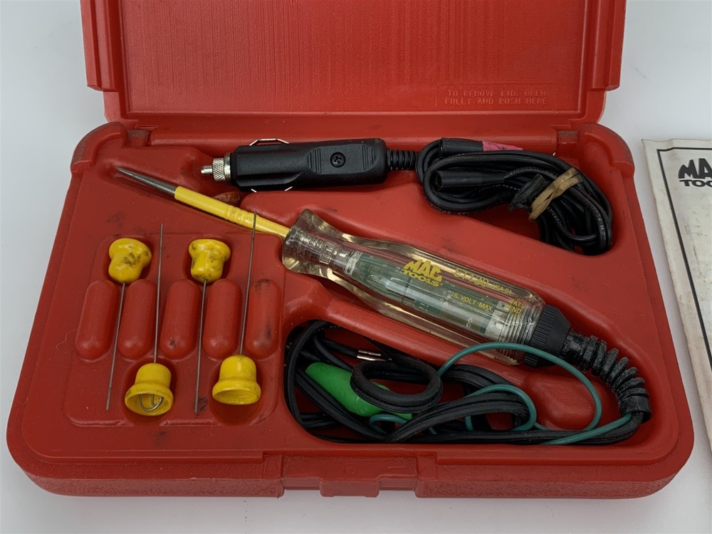 Mac Tools Auto Logic Probe Kit ET130K with Case